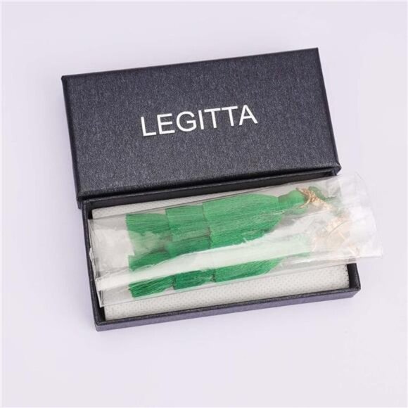 Tassel Earrings Layered Tiered Linear Drop Fashion Trending Earrings - Picture 5 of 6